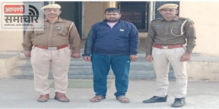 चोरी की वारदात का खुलासा, एक आरोपी गिरफ्तार । चोरी का माल बरामद