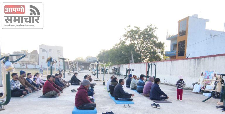 मेडिटेशन (राजयोग) और आध्यात्मिक ज्ञान पर आधारित कार्यक्रम आयोजित ।