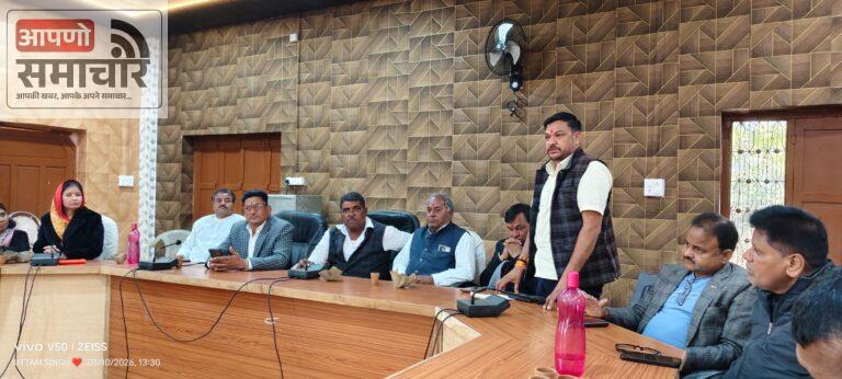 बेगूं में भाजपा की एसआईआर पर बैठक, मतदाता सूची पर की चर्चा।