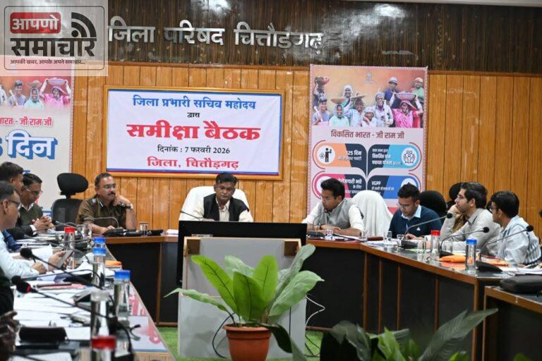 प्रभारी सचिव ने की बजट घोषणाओं, फ्लैगशिप योजनाओं की समीक्षा।