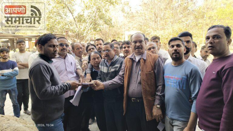 सर्राफा एवं स्वर्णकार व्यापार महासंघ बेगूं ने सुरक्षा की मांग को लेकर सौंपा ज्ञापन ।