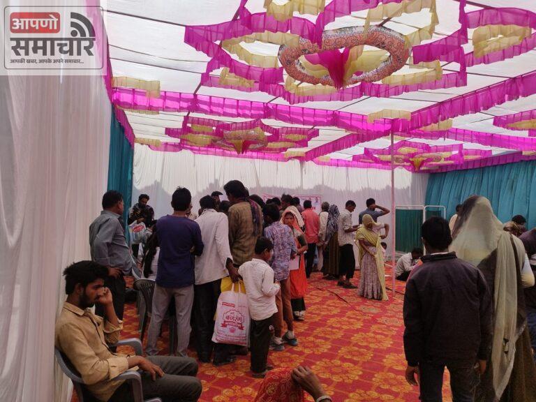 दिव्यांगता प्रमाण पत्र हेतु आयोजित शिविर में 118 दिव्यांगों का हुआ पंजीकरण ।